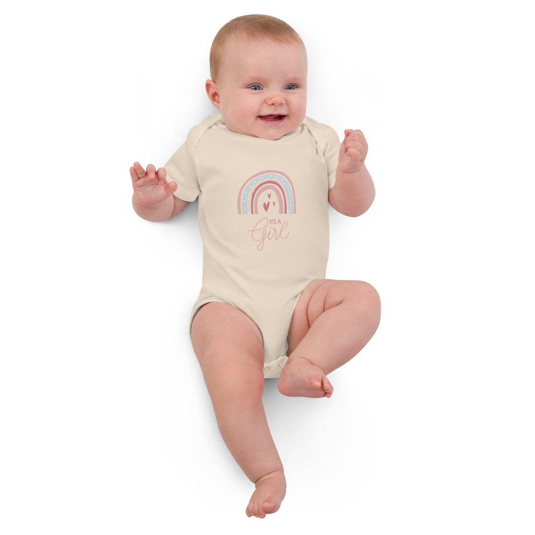Girl Babystrampler aus Bio-Baumwolle - Organic Natural /