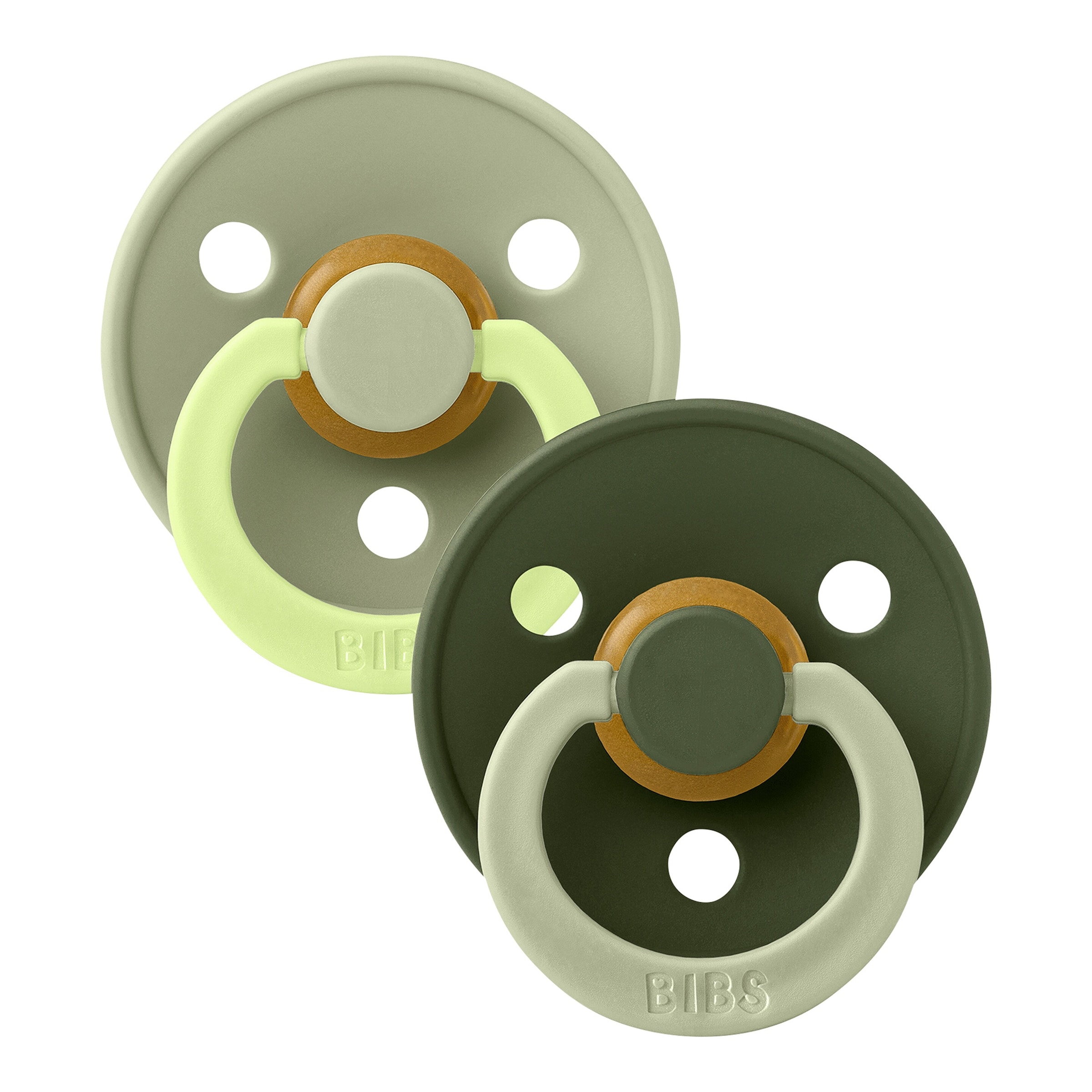 Bibs 2-er Pack Studio Collection Schnuller Latex, 0-6M