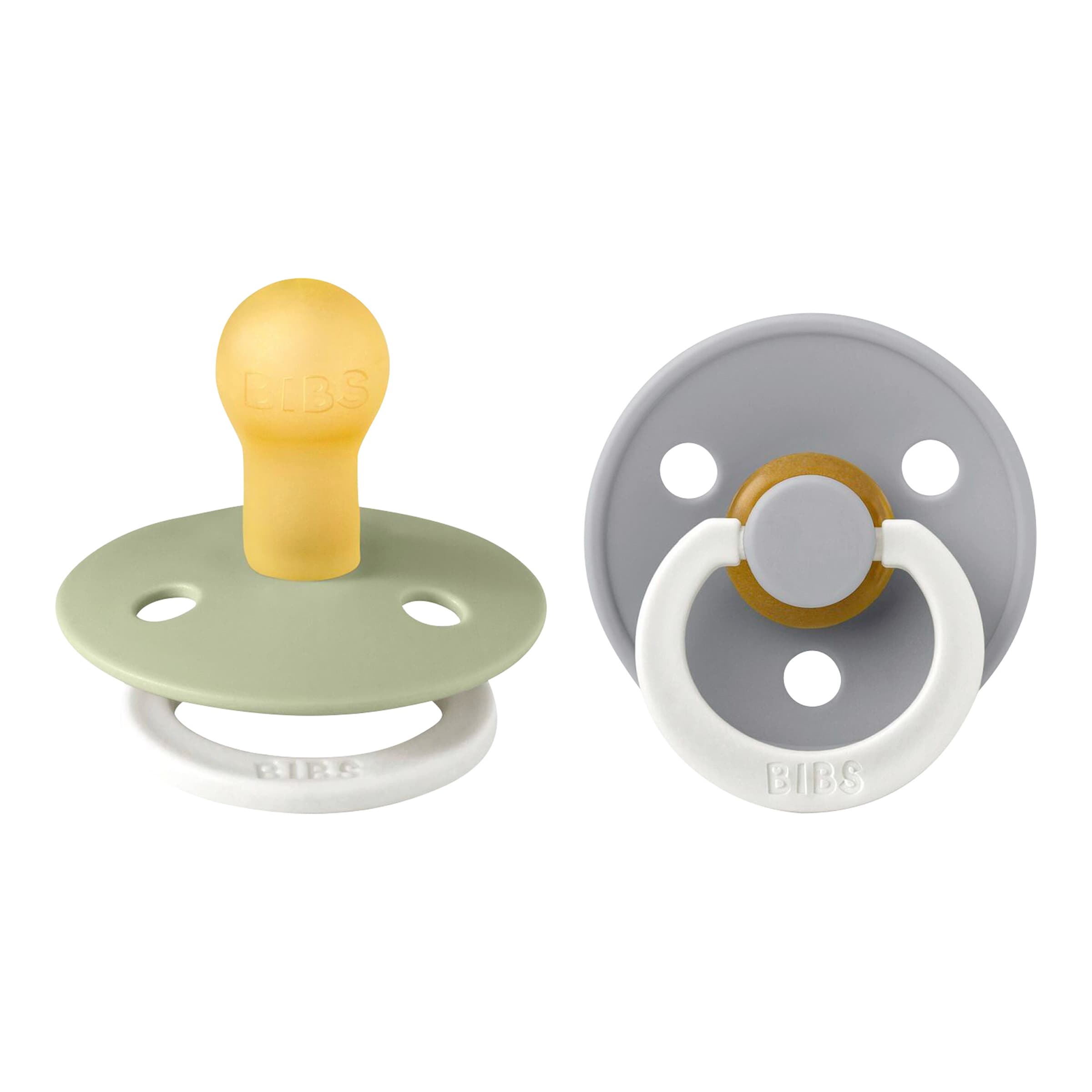 Bibs 2er-Pack Colour GLOW Schnuller 0-6M