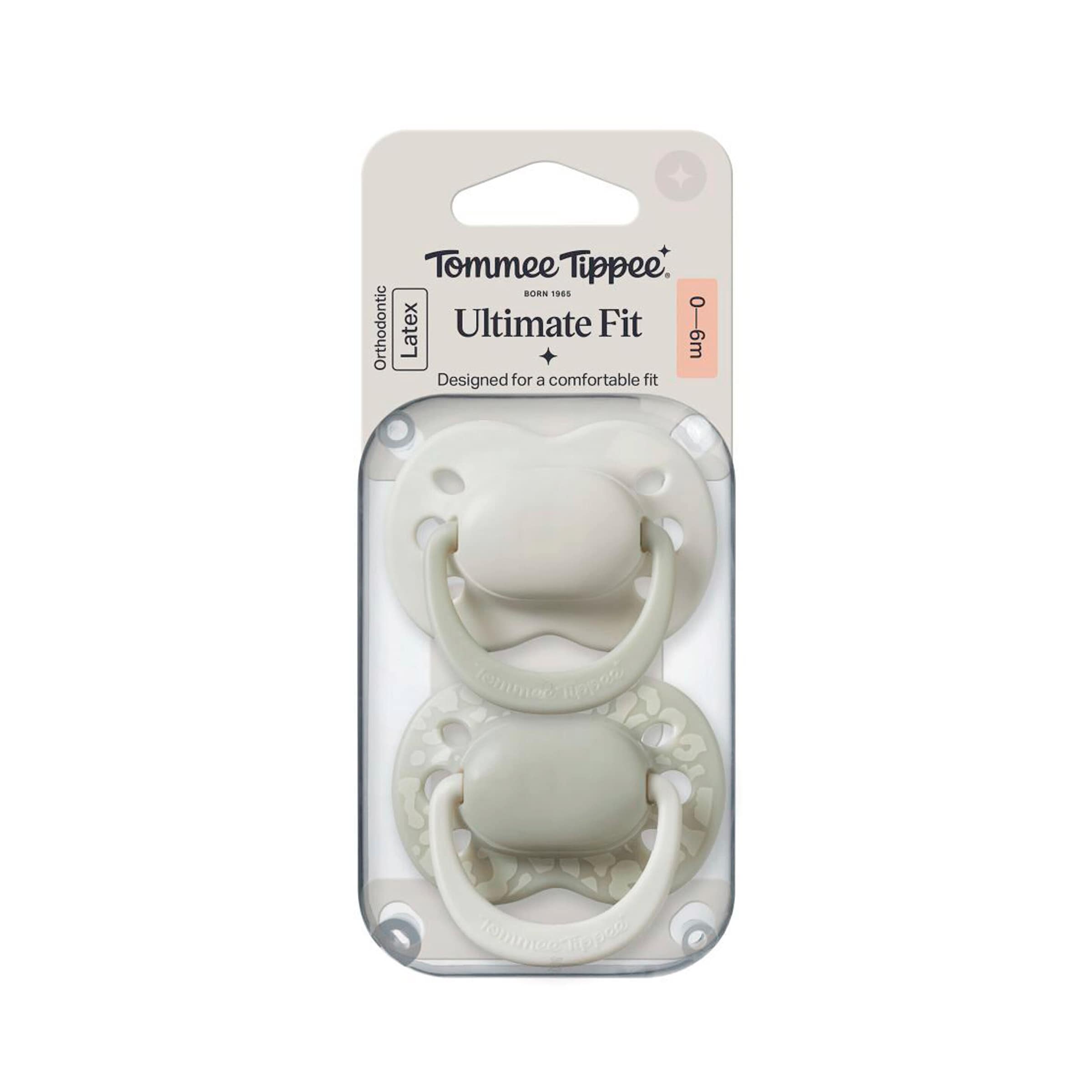 Tommee Tippee 2er-Pack Schnuller Latex 0-6M
