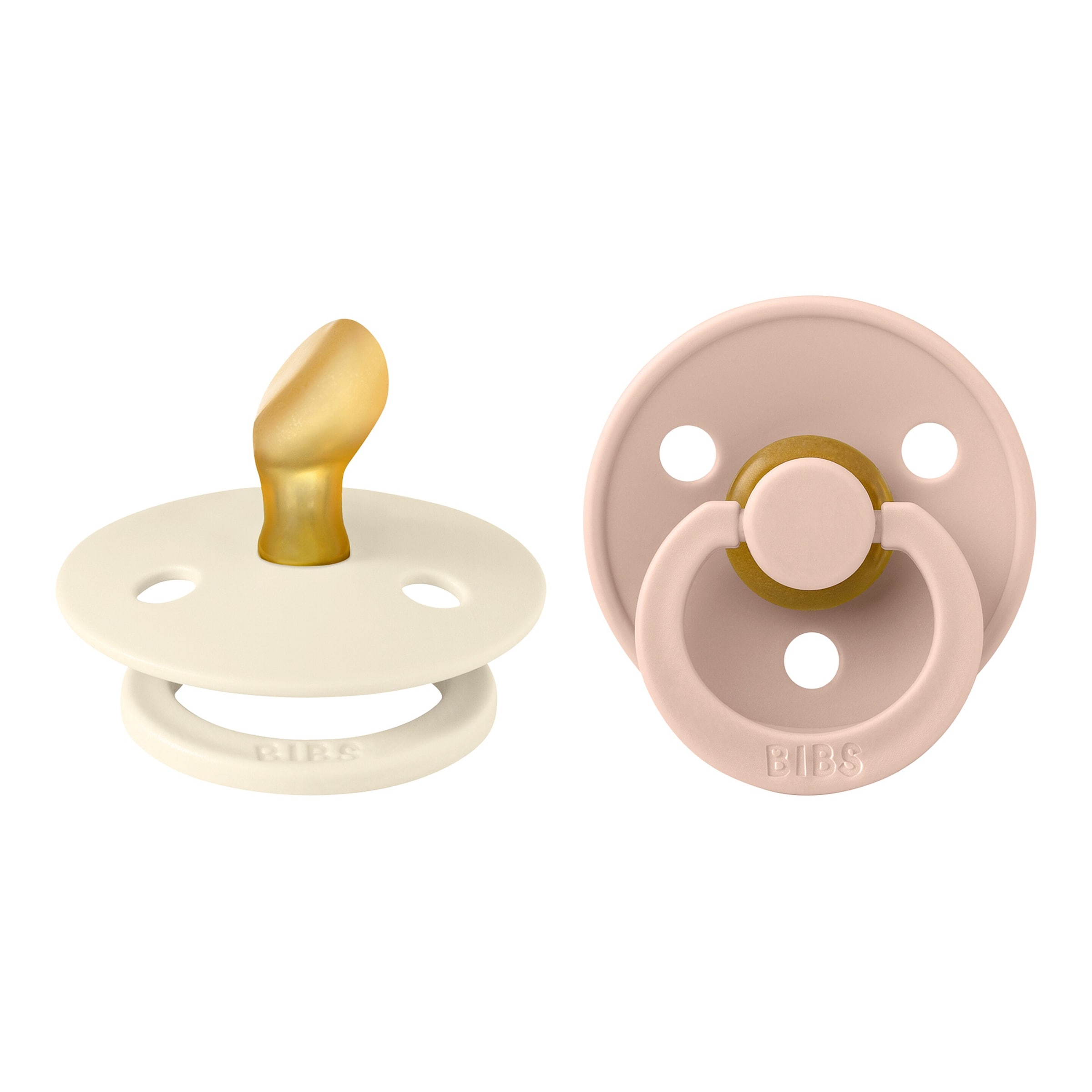 Bibs 2er-Pack Colour Schnuller Latex, anatomisch, 0-6M