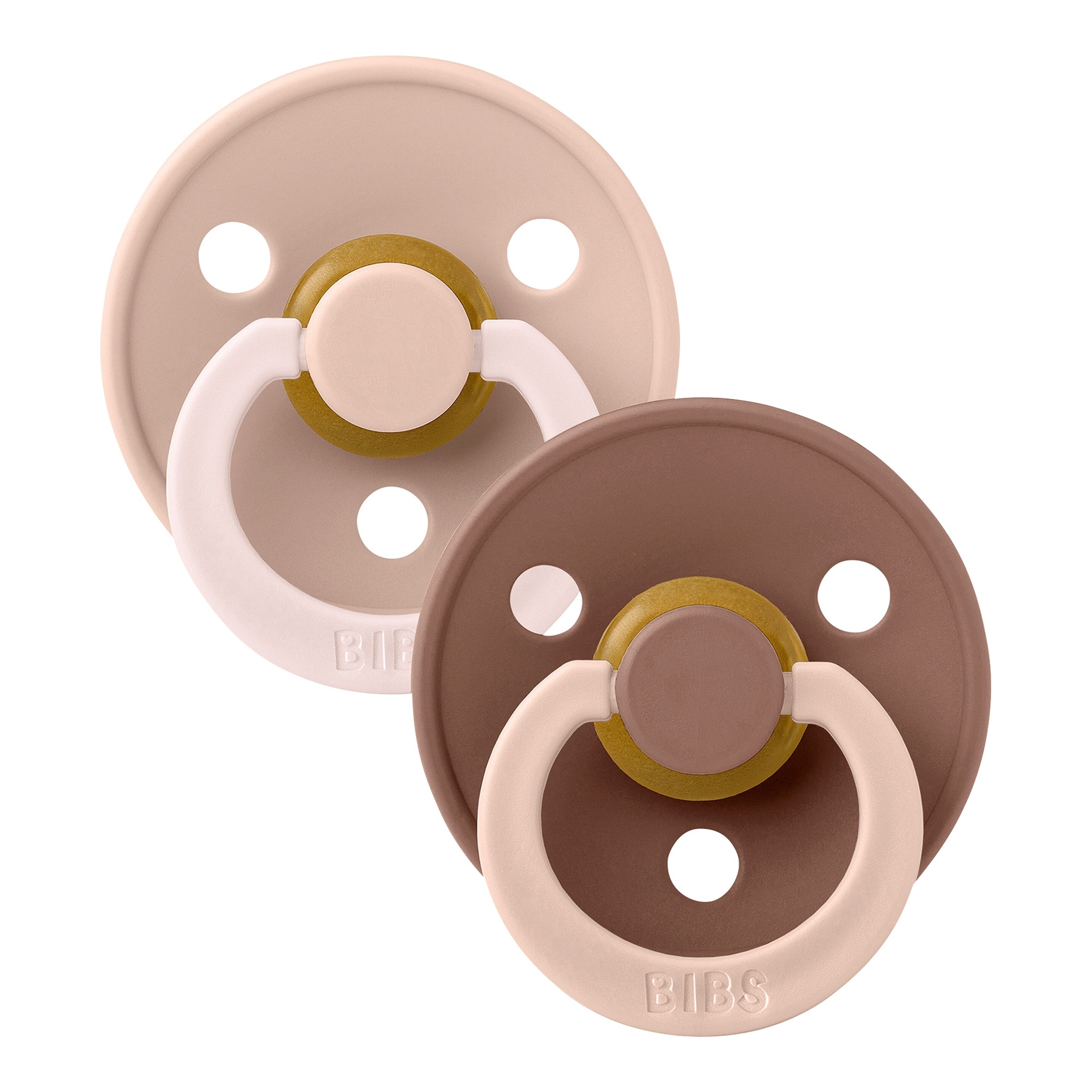 Bibs 2-er Pack Studio Collection Schnuller Latex, 0-6M