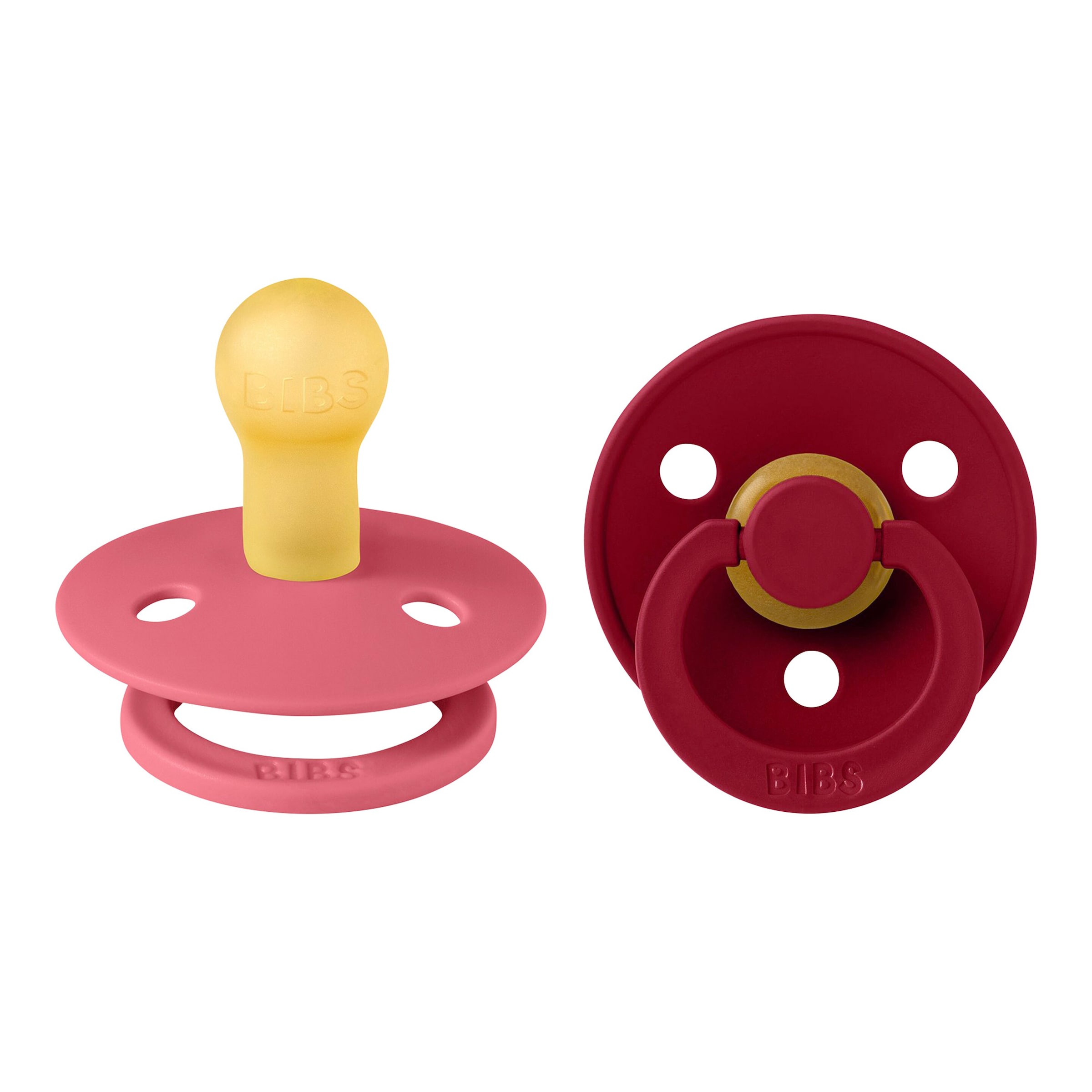 Bibs 2er-Pack Colour Schnuller Latex, 6-18M
