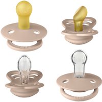 Bibs 4-er Pack Try-It Collection Schnuller Latex, 0-6M