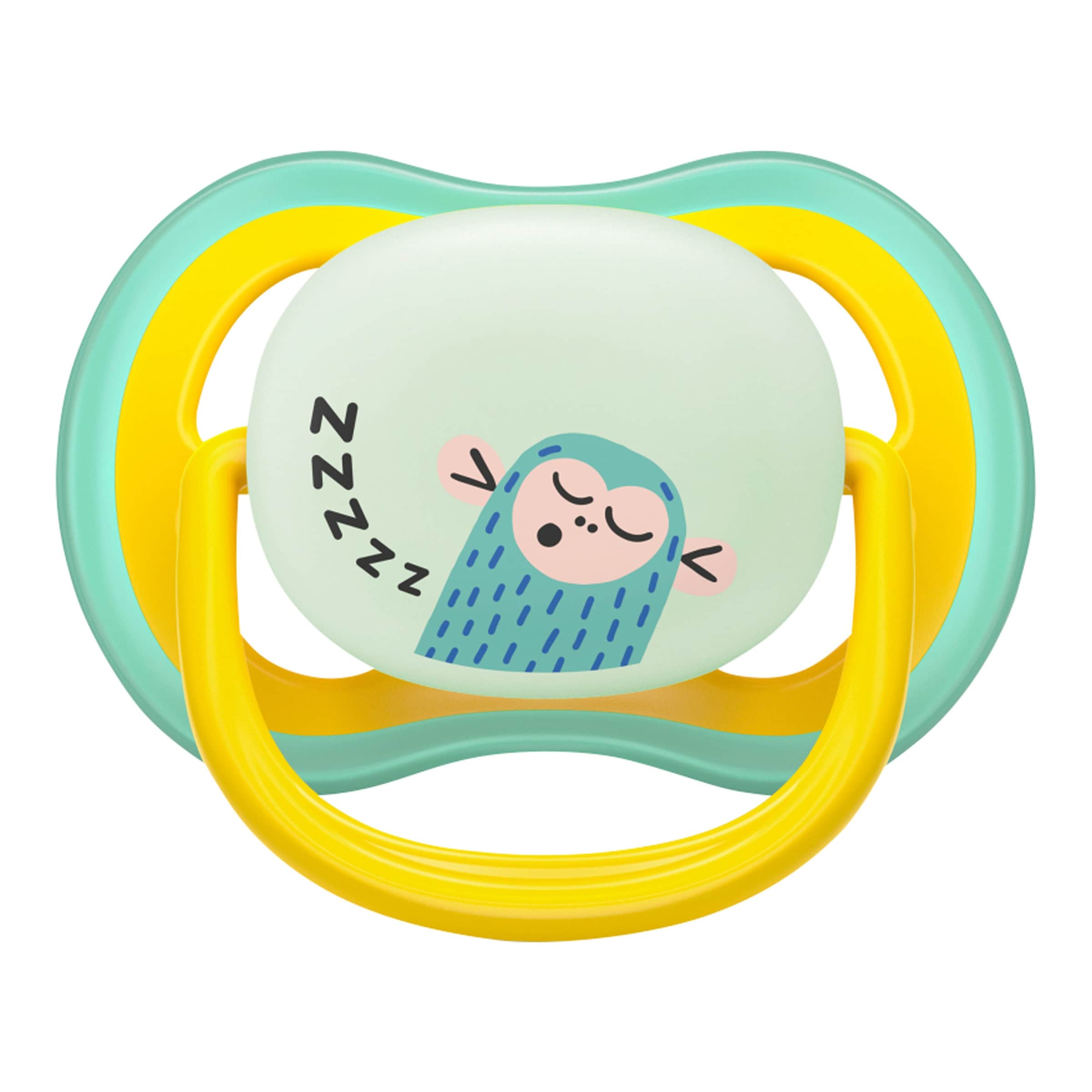 Philips Avent 2er-Pack Schnuller ultra air Nighttime, ab 18M
