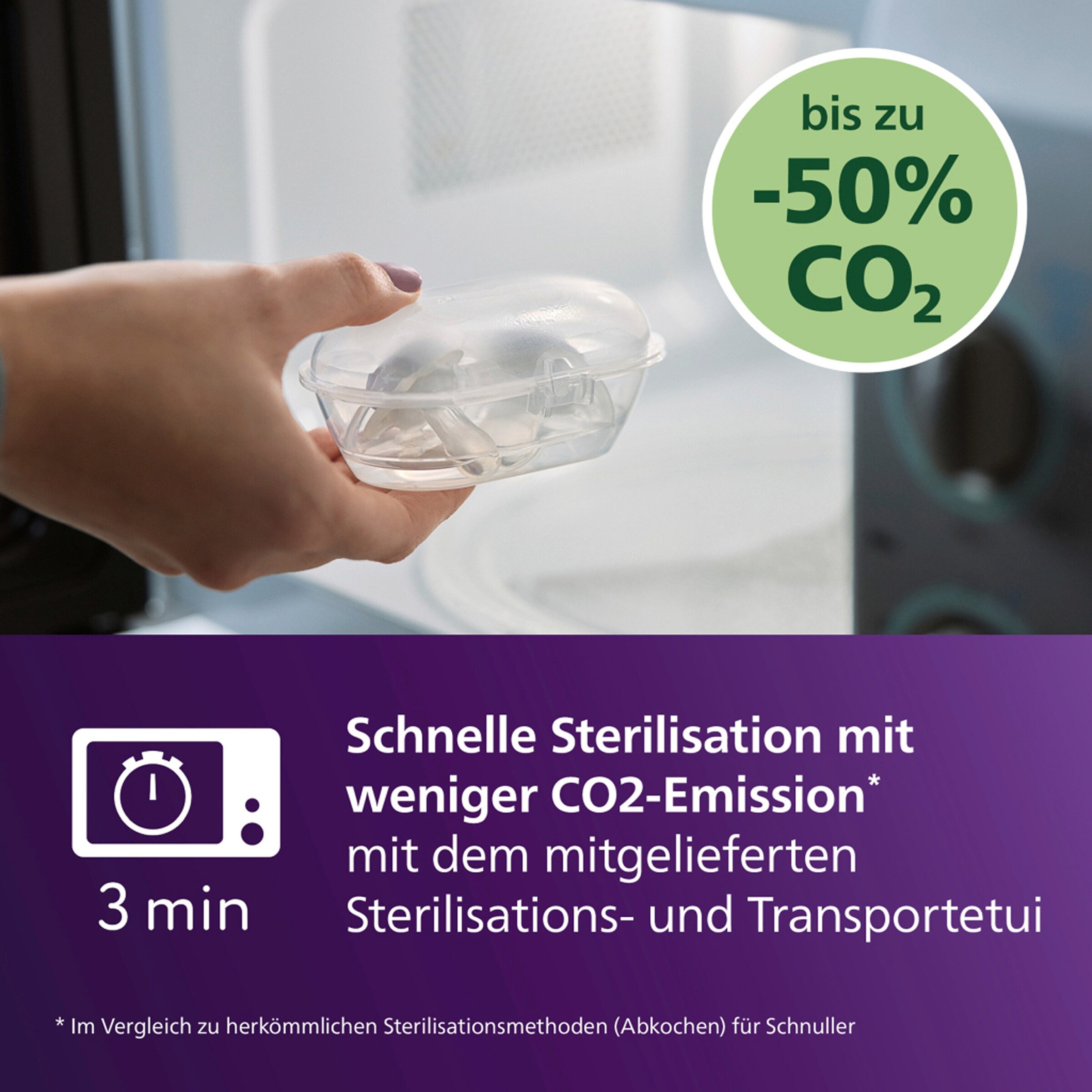 Philips Avent 2er-Pack Schnuller ultra air, 0-6M
