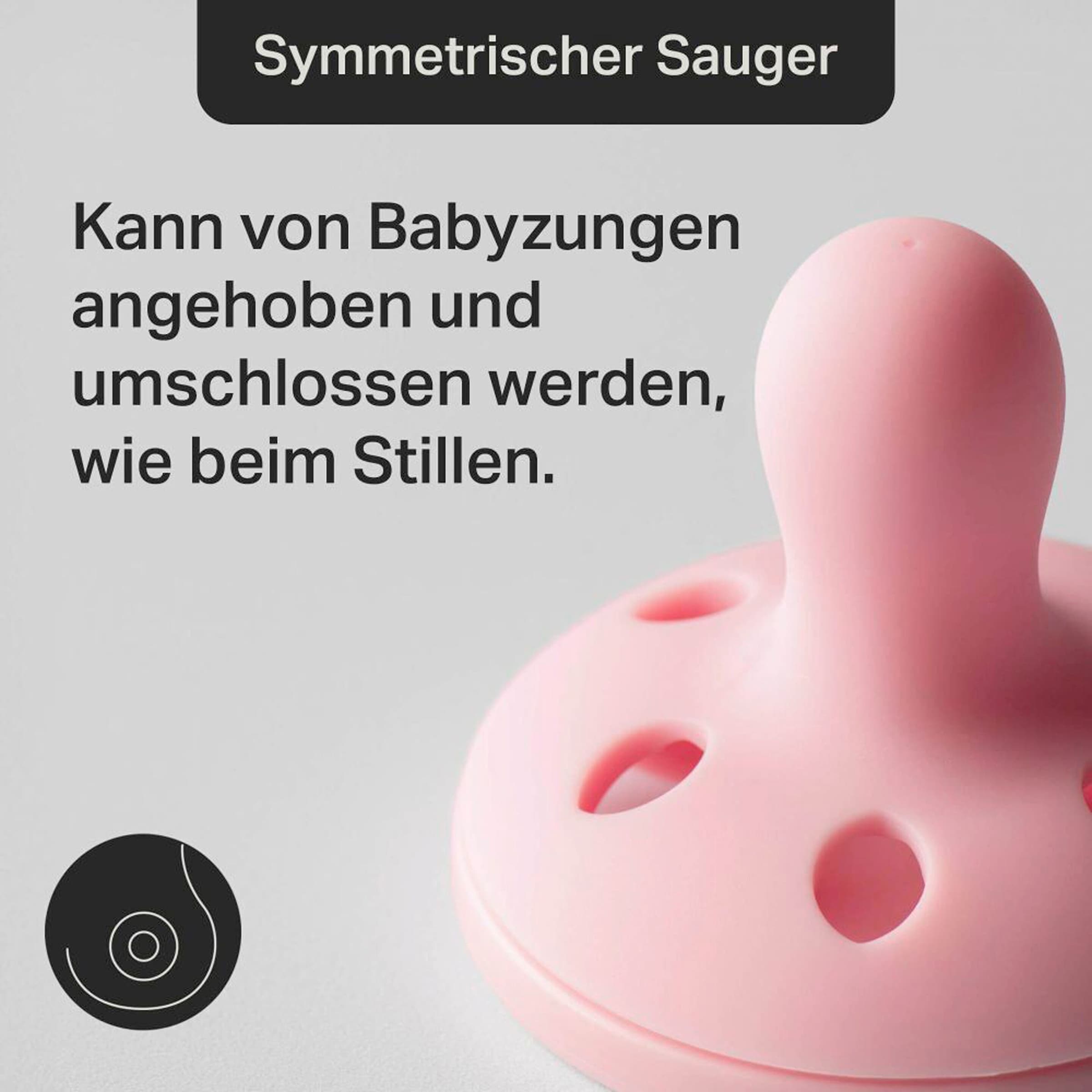 Tommee Tippee 2er-Pack Schnuller Breast Like 6-18M