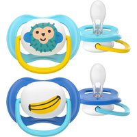 Philips Avent 2er-Pack Schnuller ultra air happy, 6-18M