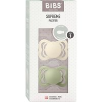 Bibs 2er-Pack Supreme Schnuller Silikon, 0-6M