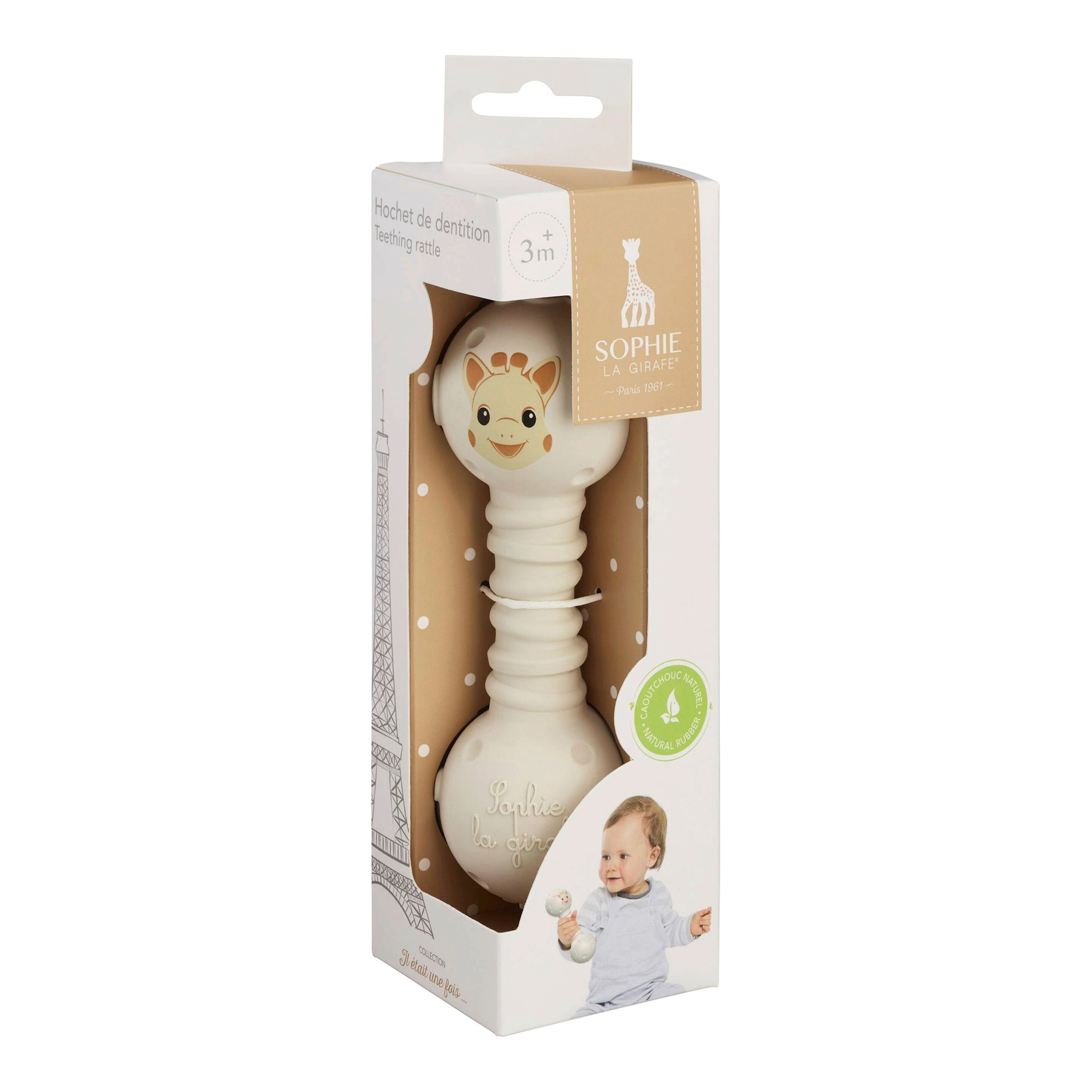 Sophie La Girafe 5 Sinne Zahnungshilfe Rassel