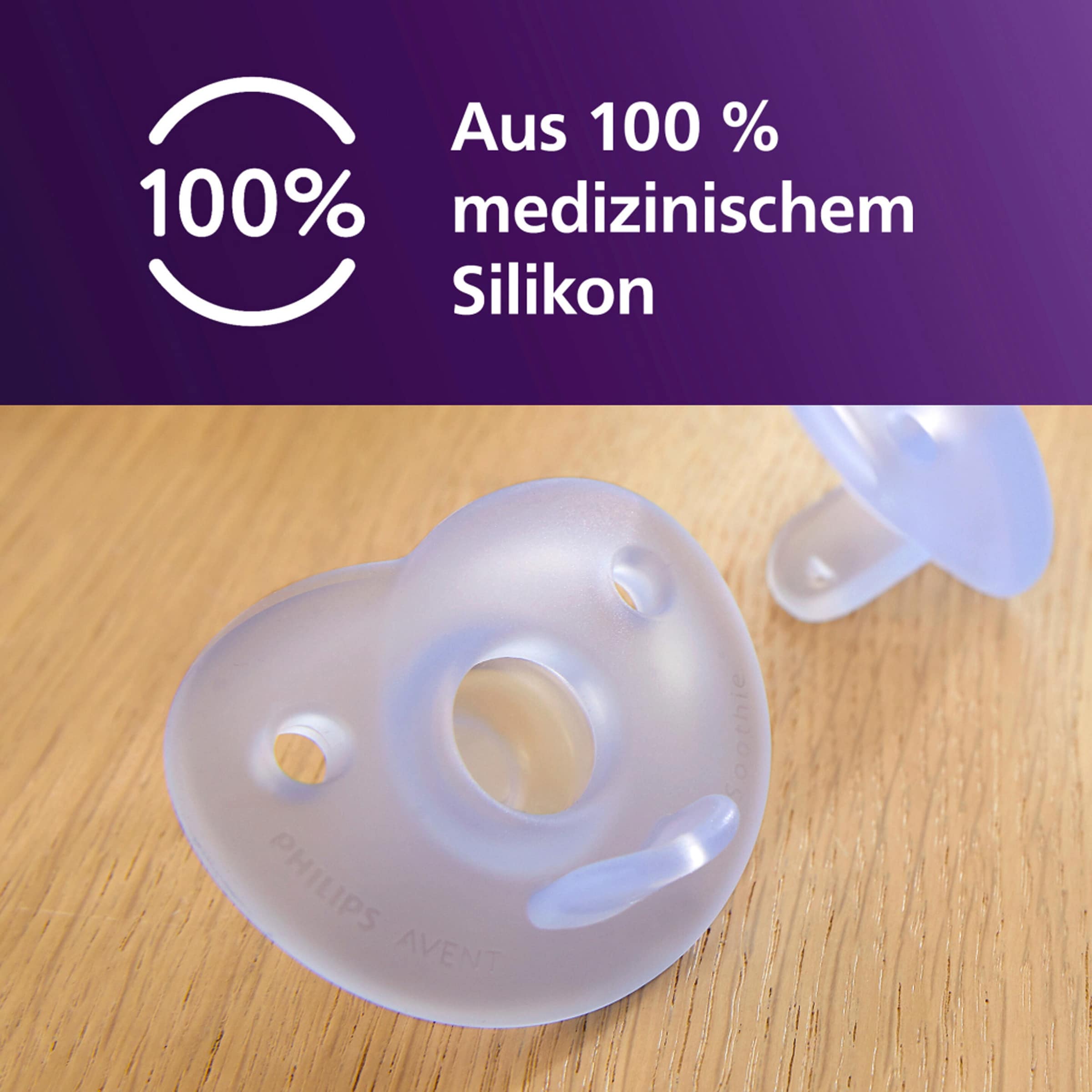 Philips Avent 2er-Pack Schnuller Soothie 0-6M