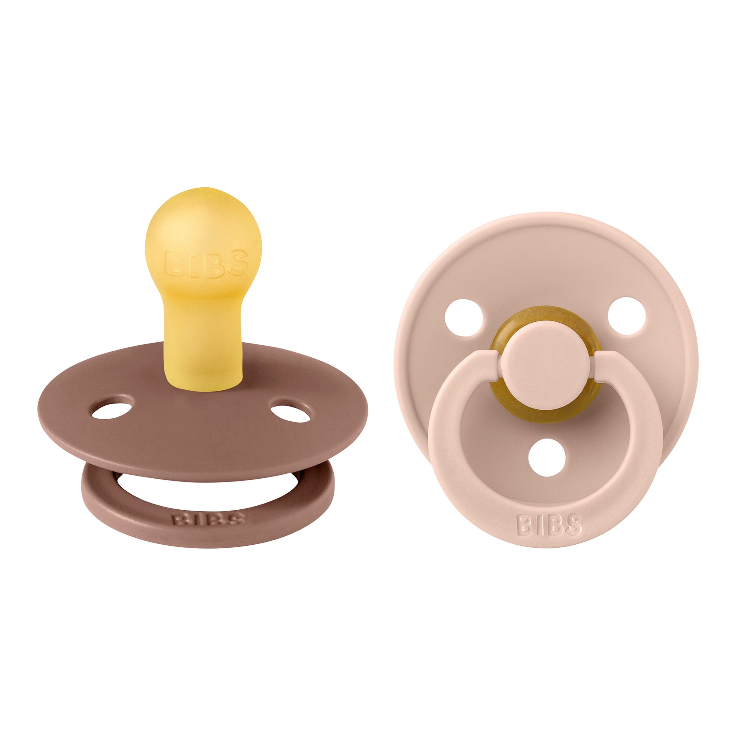 Bibs 2er-Pack Colour Schnuller Latex, 0-6M