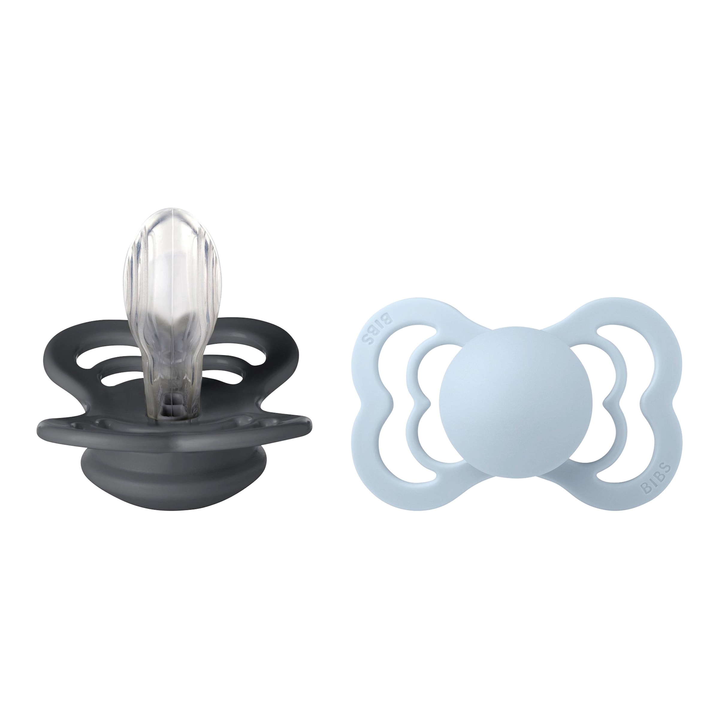 Bibs 2er-Pack Supreme Schnuller Silikon, 0-6M