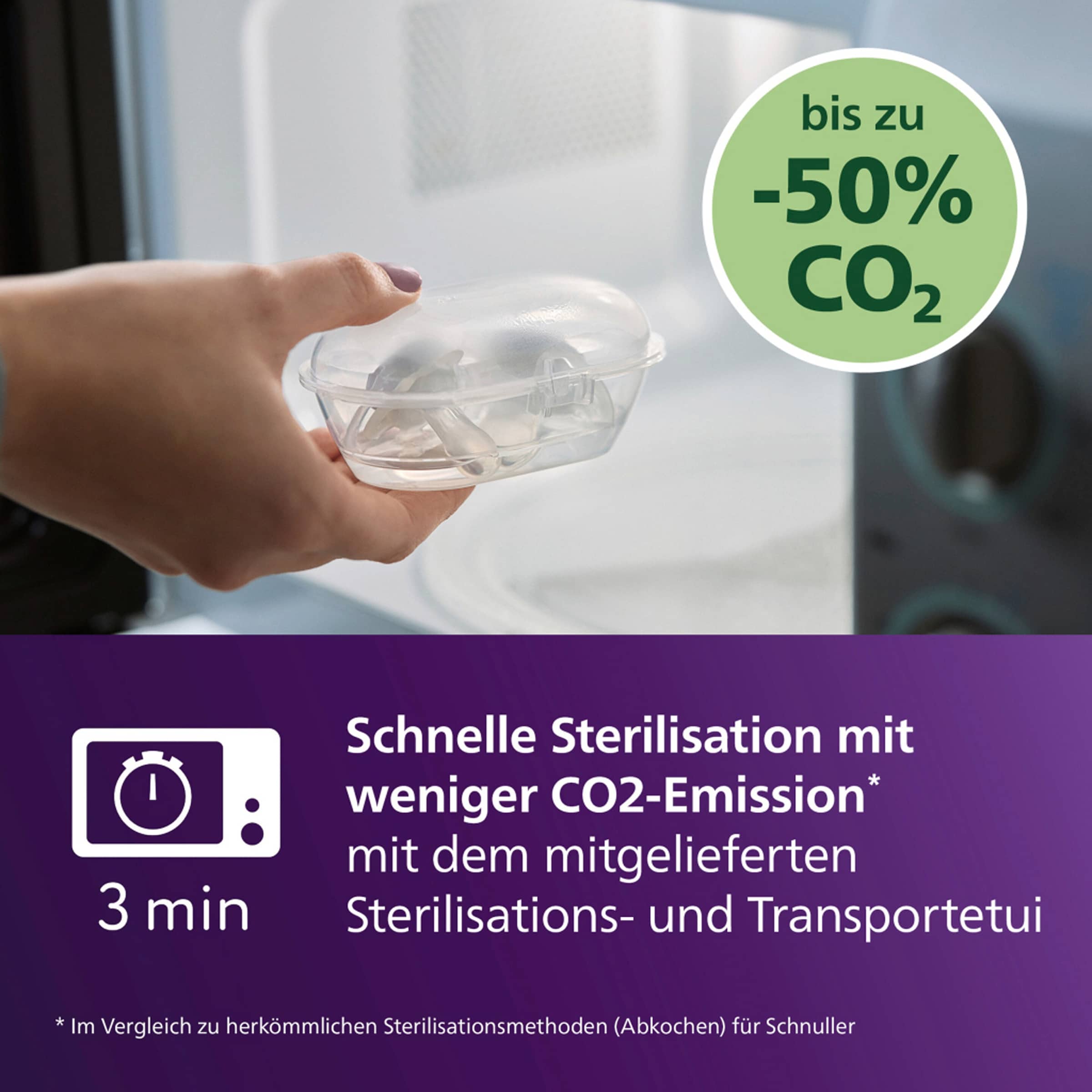 Philips Avent 2er-Pack Schnuller ultra air, 6-18M