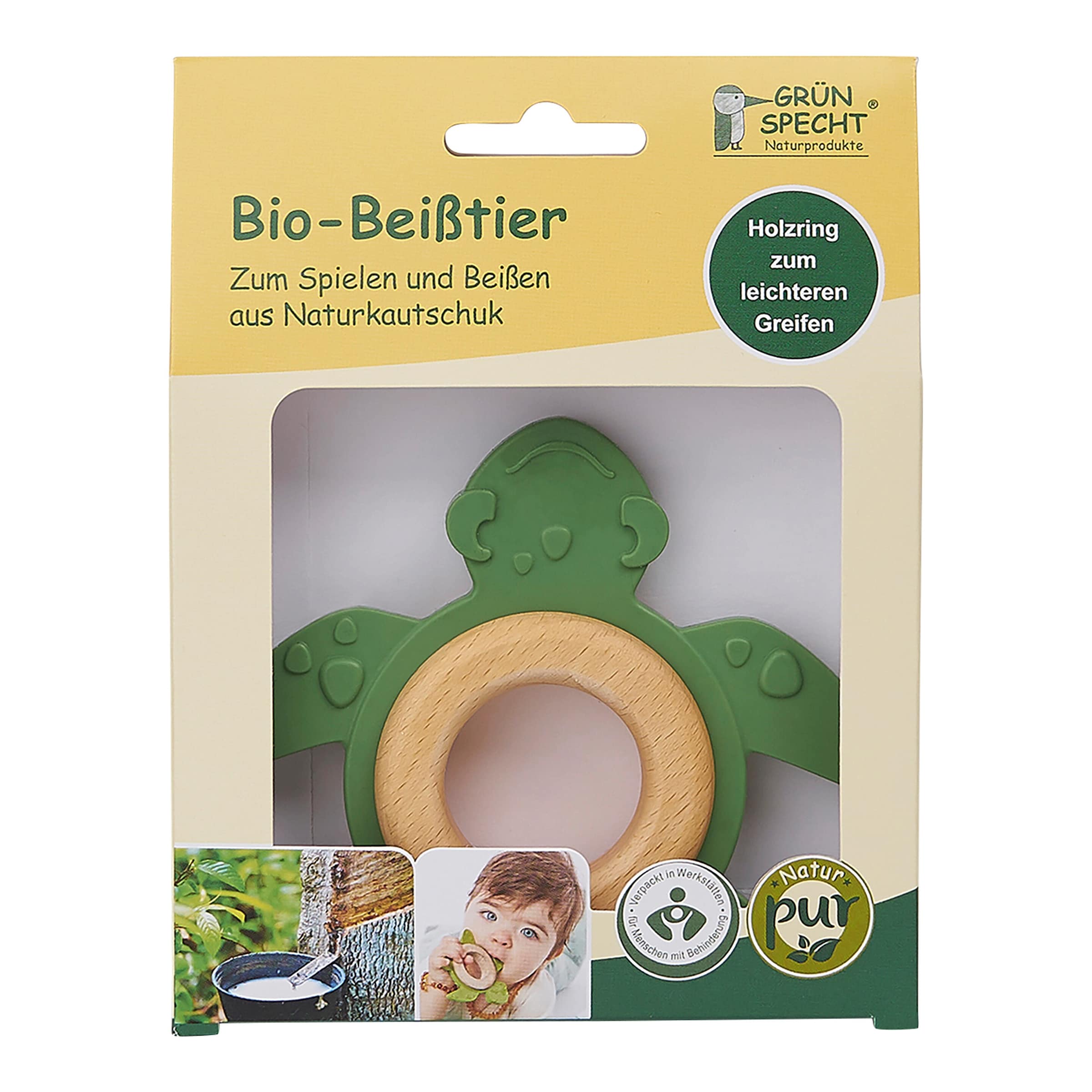Grünspecht Bio-Beißtier