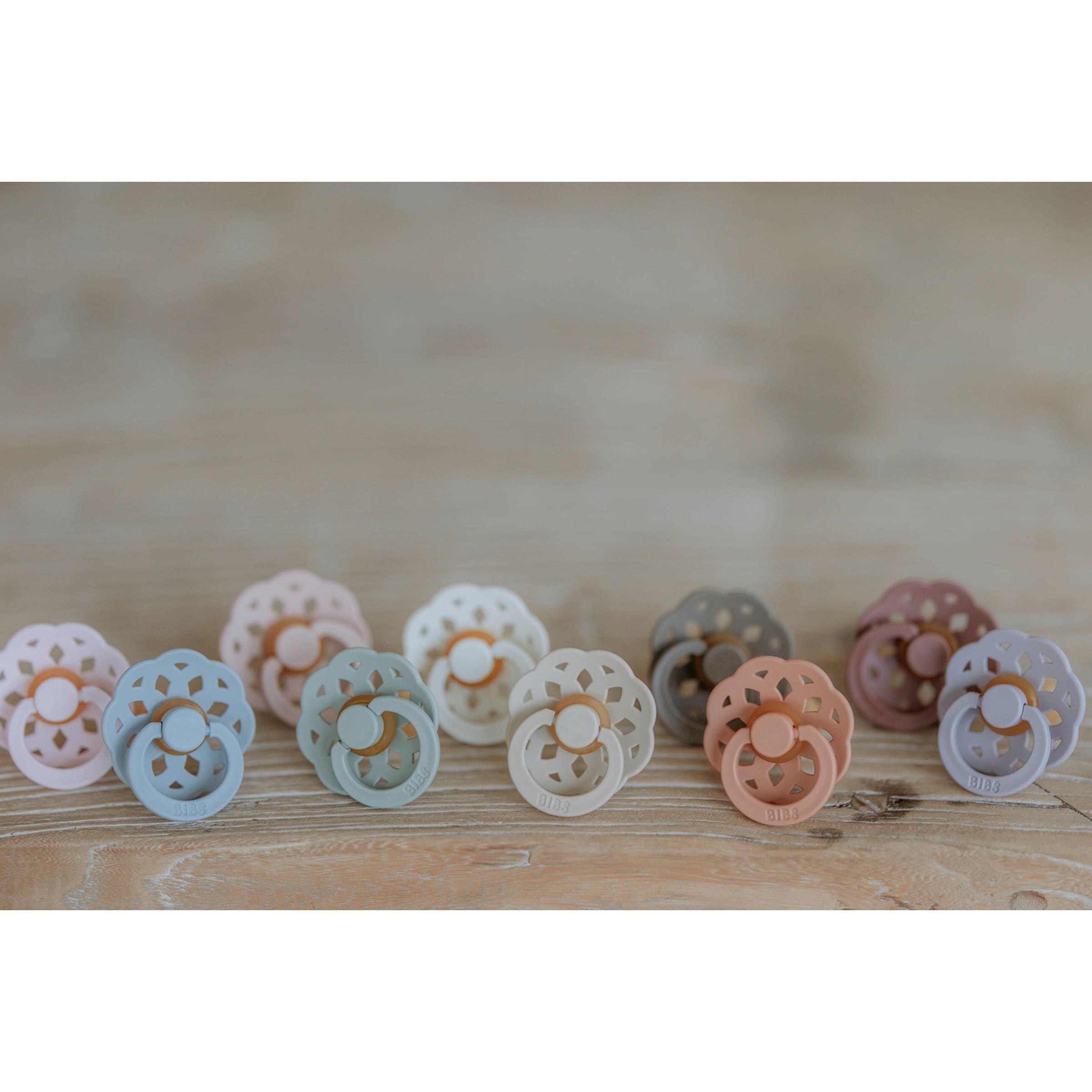 Bibs 2er-Pack Boheme Schnuller Latex, 0-6M