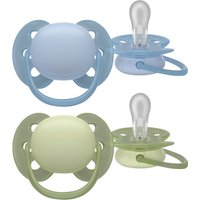 Philips Avent 2er-Pack Schnuller ultra soft, 0-6M